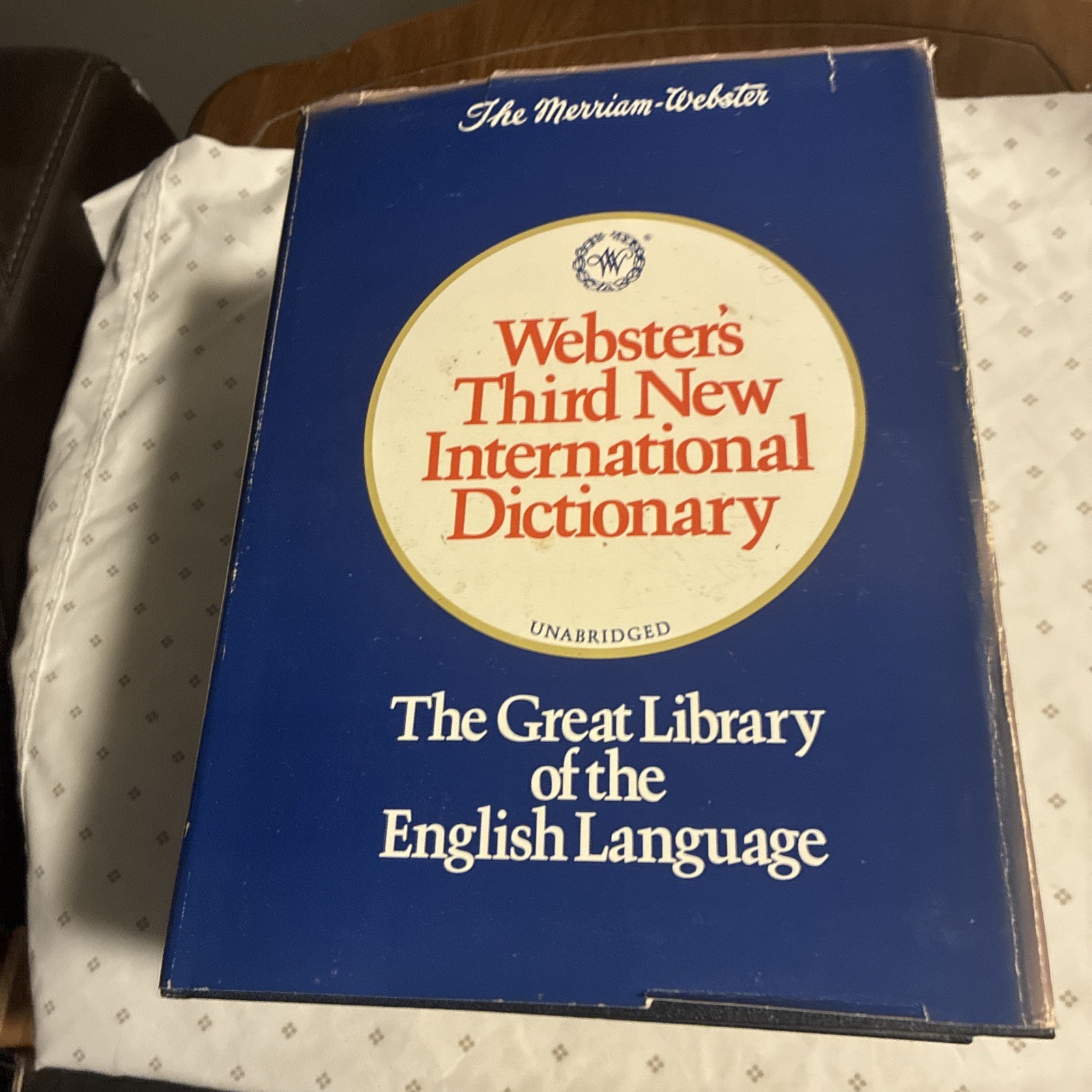 Webster\'s Third New International Dictionary