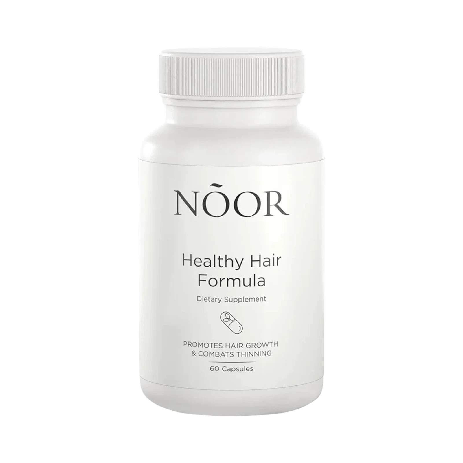 1-5-Pack NOOR Healthy Hair Formula - NOOR Hair Growth Support Capsules - 60Caps