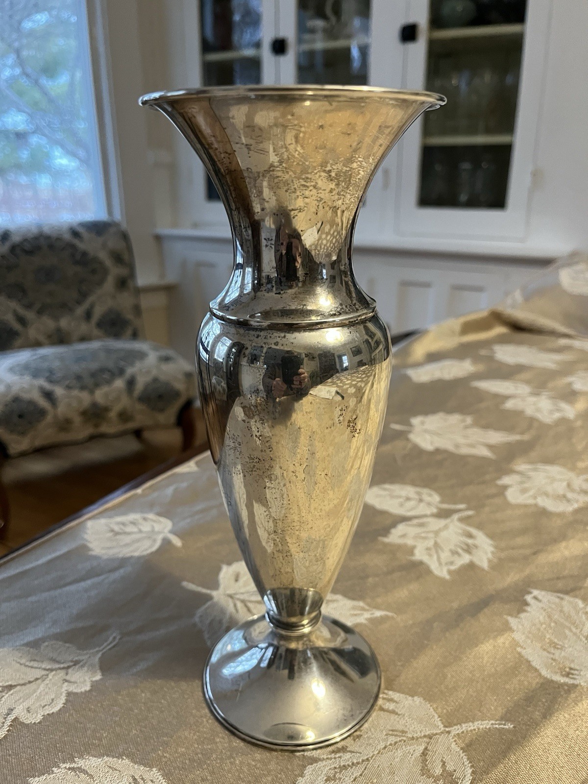 Large, International Sterling Silver Golf Trophy, 10.22 Troy Ounces