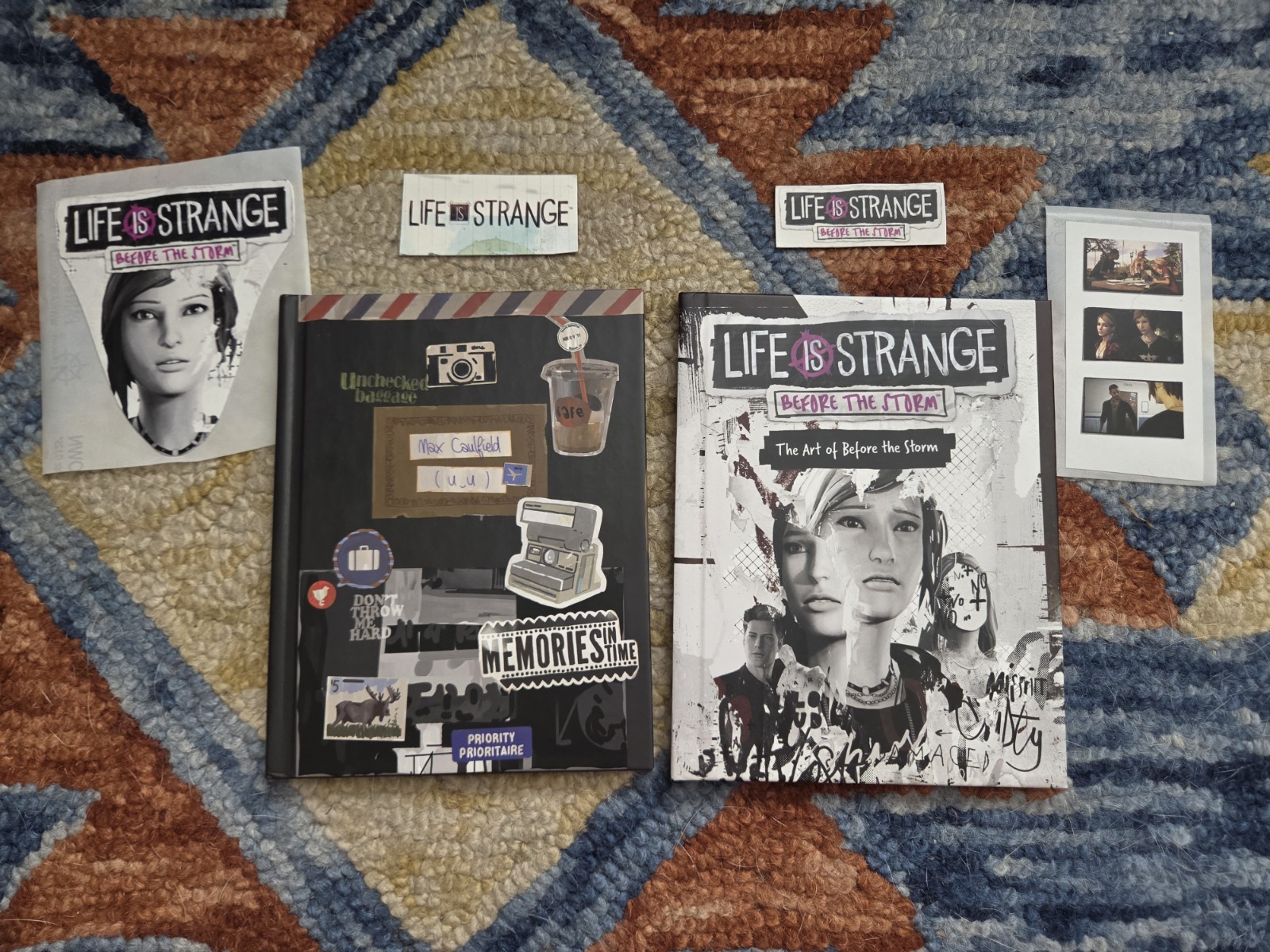 Life Is Strange Limited Edition Artbooks w Before The Storm - Rare - No Game LIS
