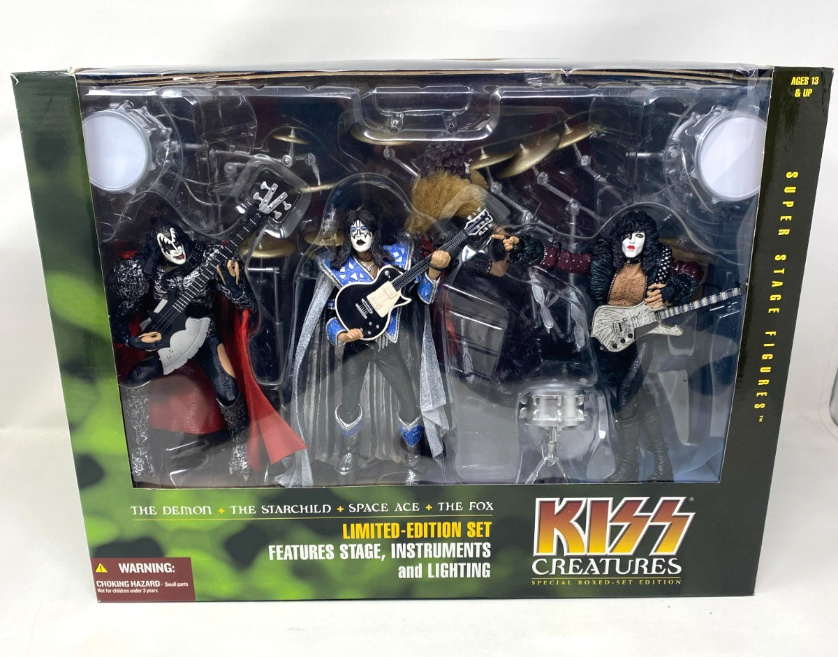 Kiss Creatures Special Stage Boxed Set Limited Edition 2002 McFarlane Toys Kiss Creatures Special Stage Boxed Set Limited Edition 2002 McFarlane Toys