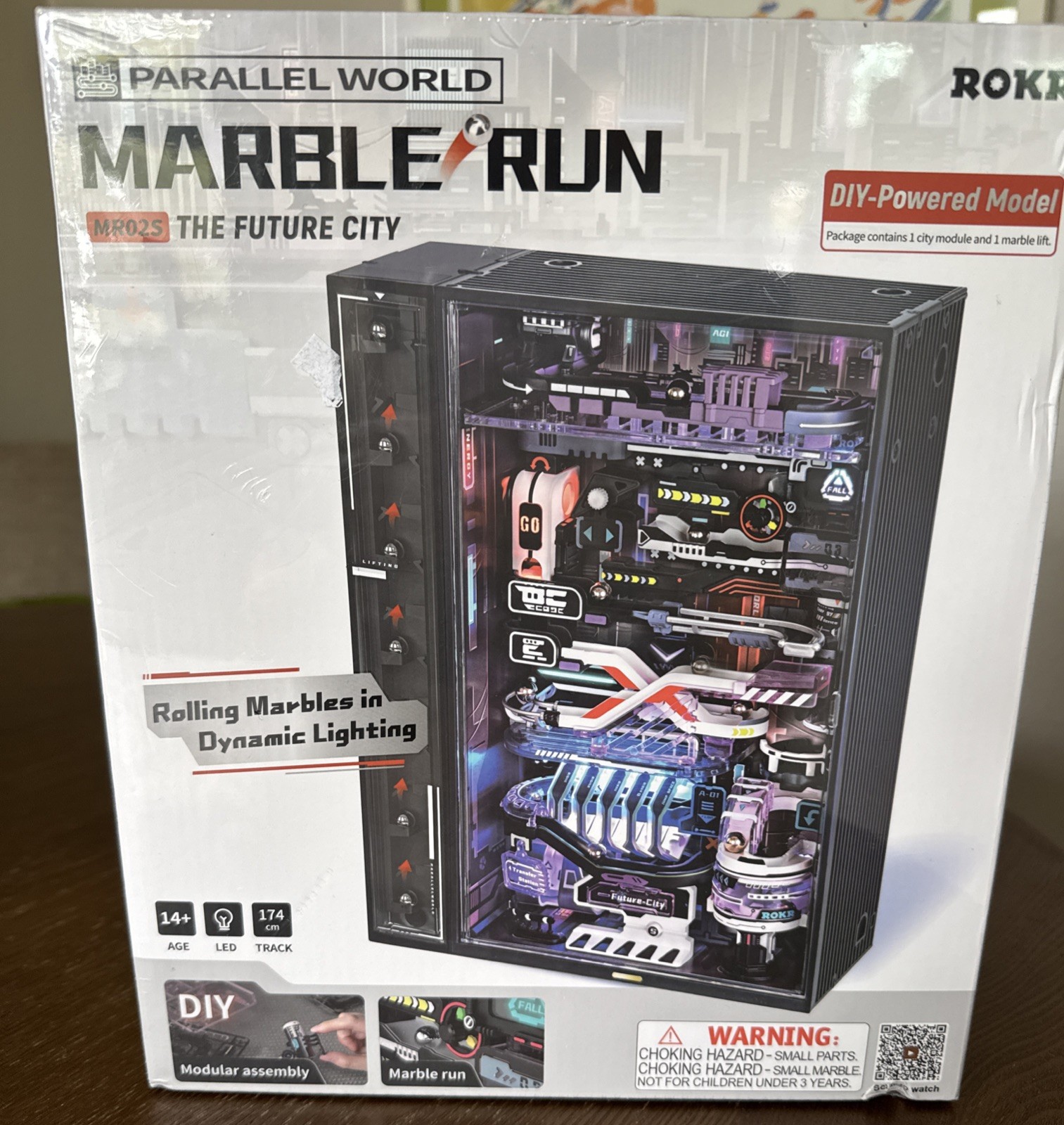 ROKR Parallel World Marble Run (Future City) – Brand New & Sealed ROKR Parallel World Marble Run (Future City) – Brand New & Sealed