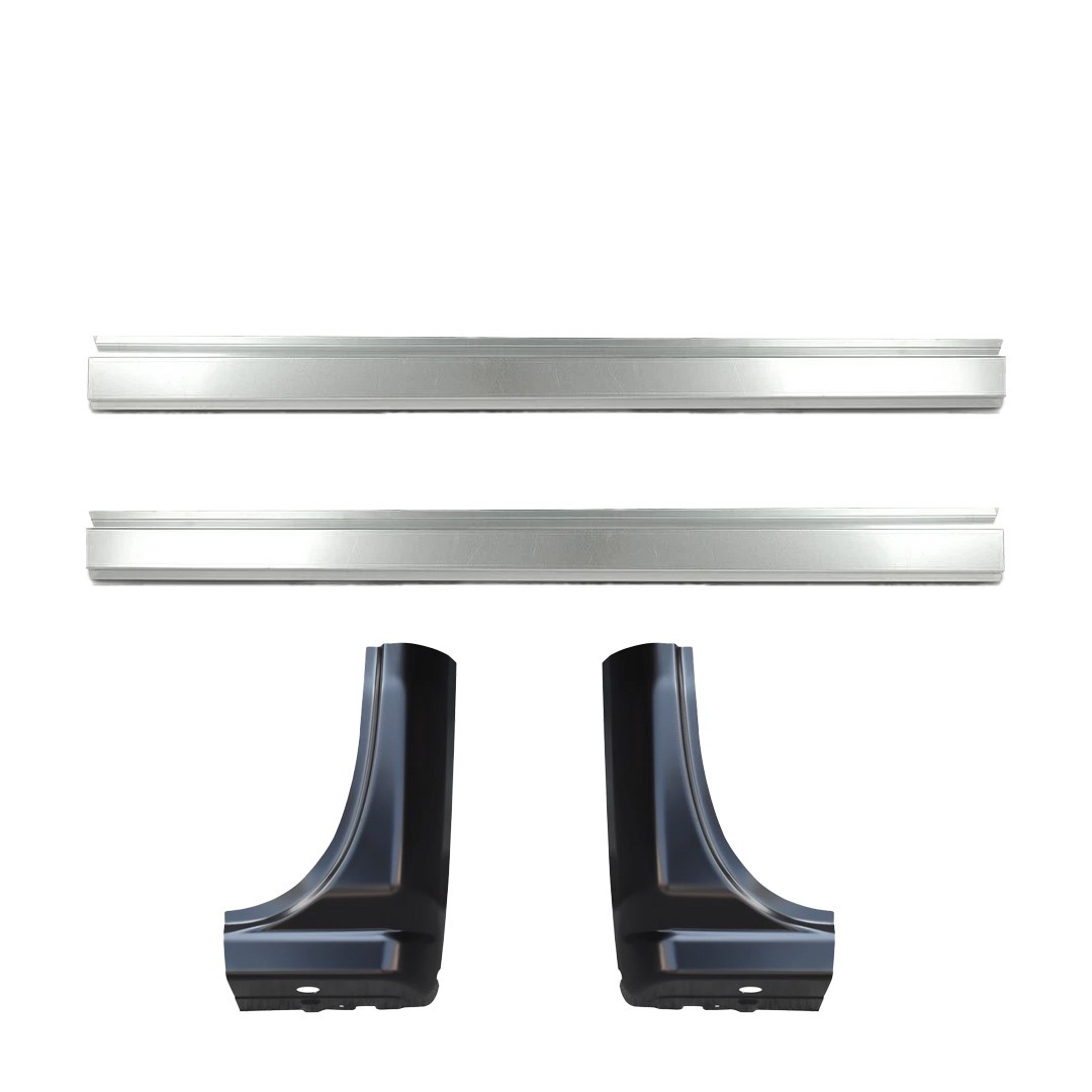 Outer Rocker Panels and Cab Corners For 14-18 Silverado Extended Cab New Set