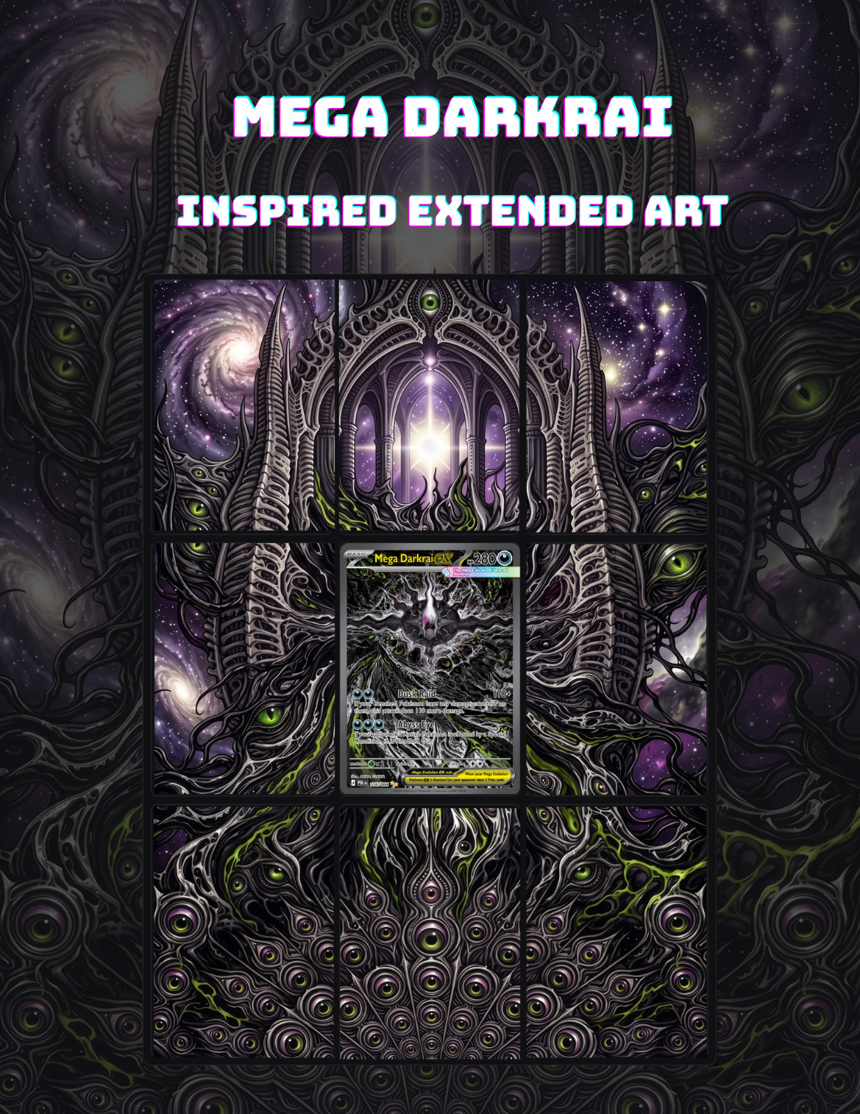 Mega Darkrai (Pokemon Extended Art Pages)