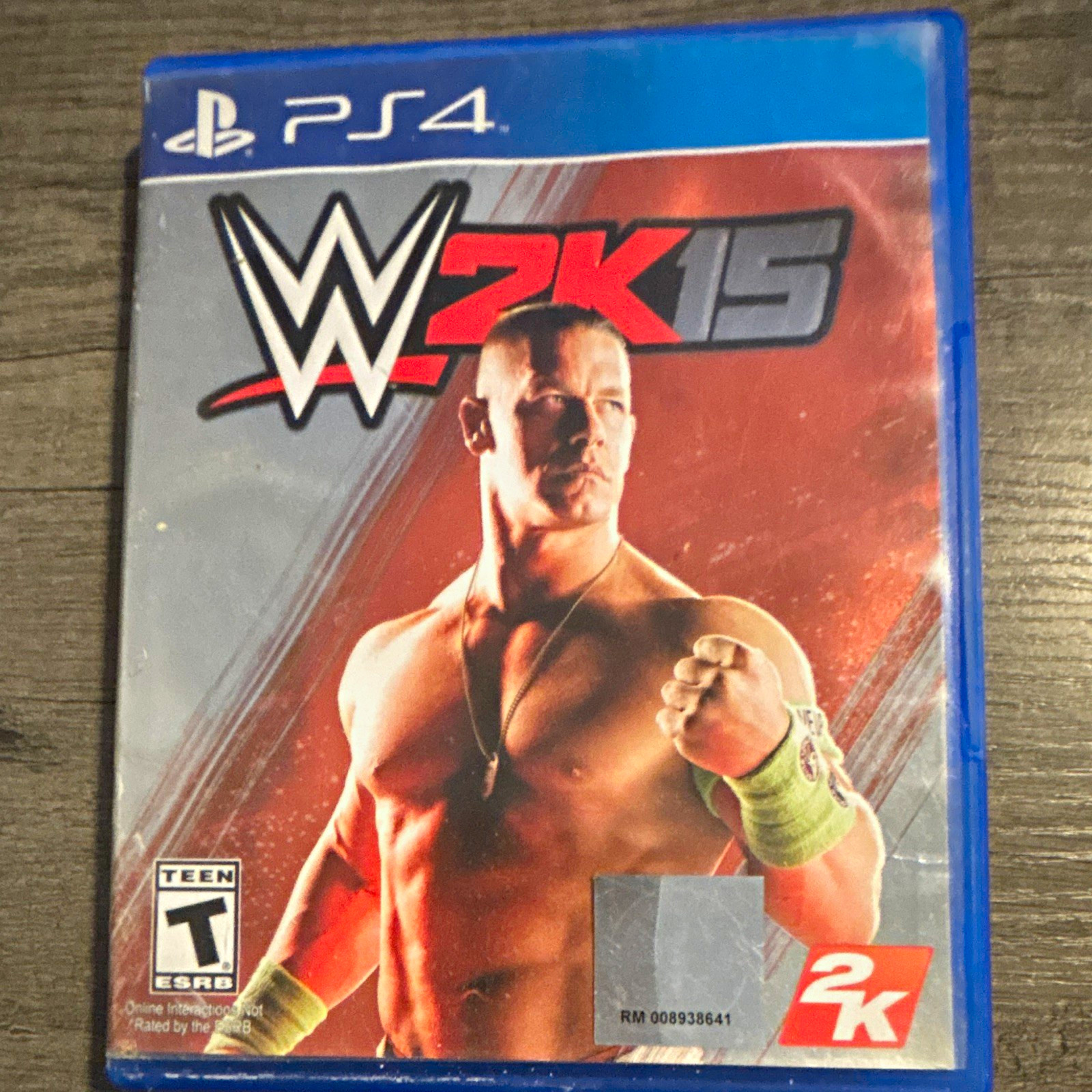 2K WWE 2K15 WWE 2K Series Sports Wrestling Sony PlayStation 4 T-Teen TESTED