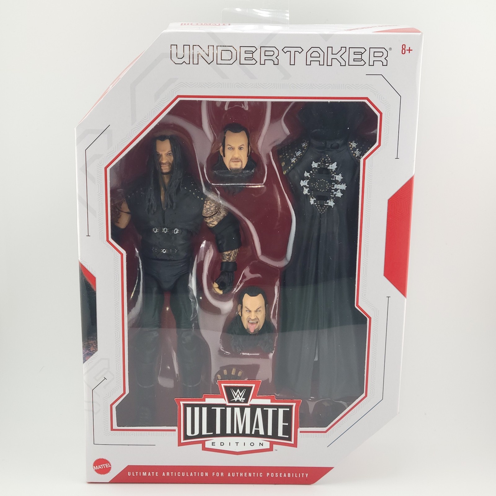 WWE Ultimate Edition The Undertaker Action Figure by Mattel - Highly Detailed WWE Ultimate Edition The Undertaker Action Figure by Mattel - Highly Detailed