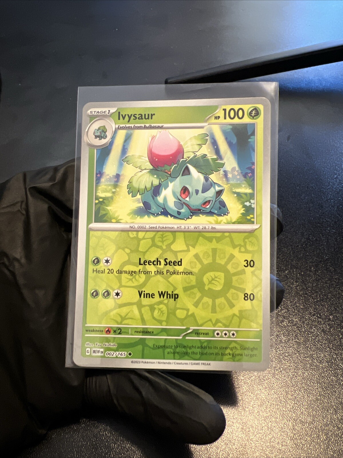 Ivysaur 151 002/165 Reverse Holo Ivysaur 151 002/165 Reverse Holo