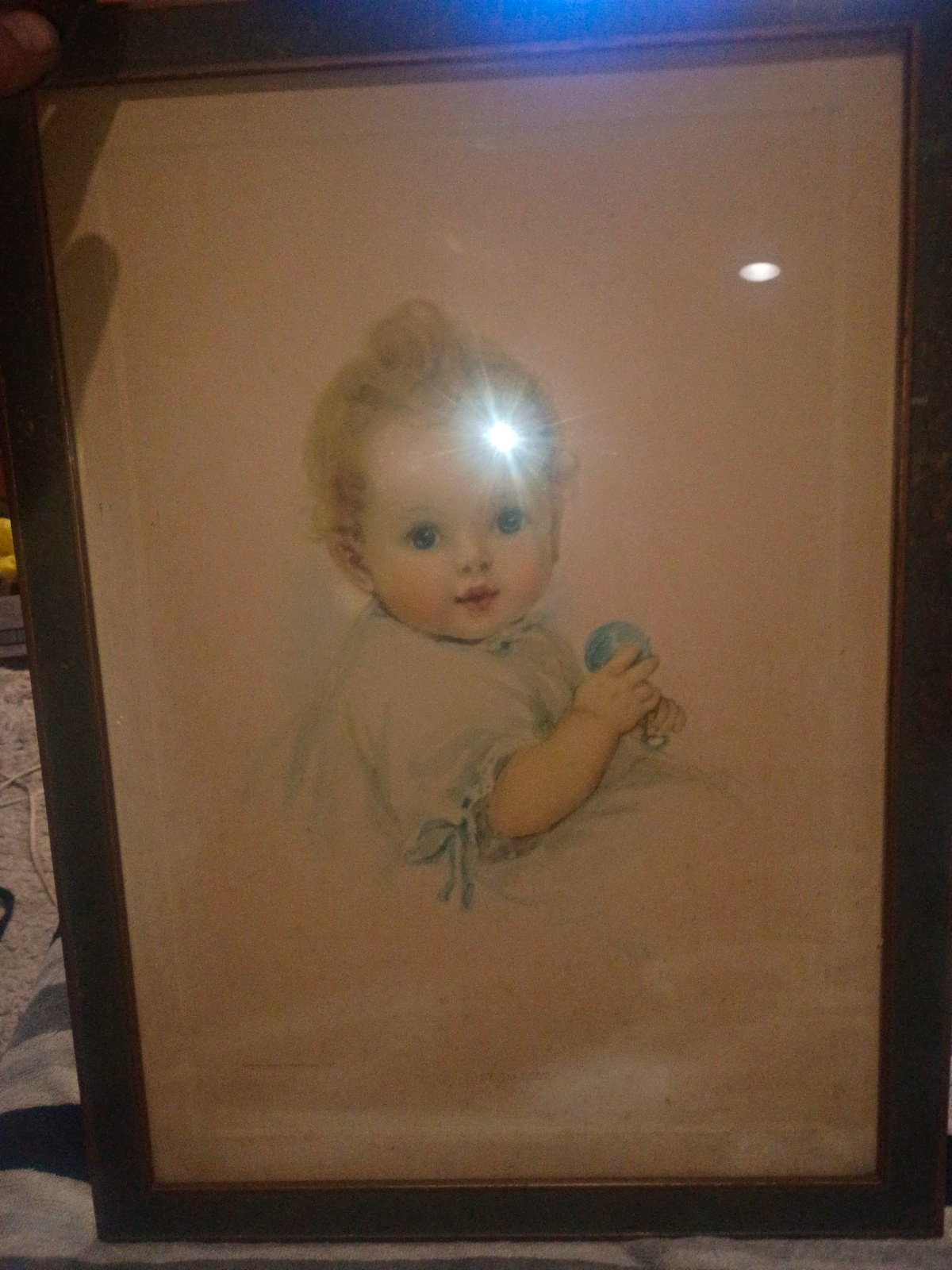 Vintage 1920s Lithograph \
