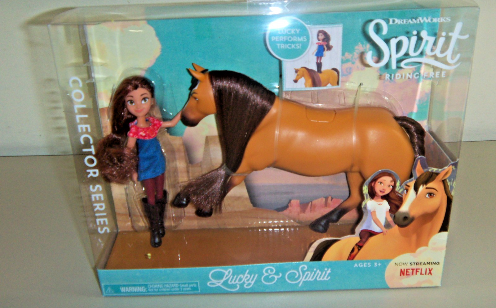 NIB DREAMWORKS SPIRIT RIDING FREE LUCKY & SPIRIT DOLL SET NIB DREAMWORKS SPIRIT RIDING FREE LUCKY & SPIRIT DOLL SET
