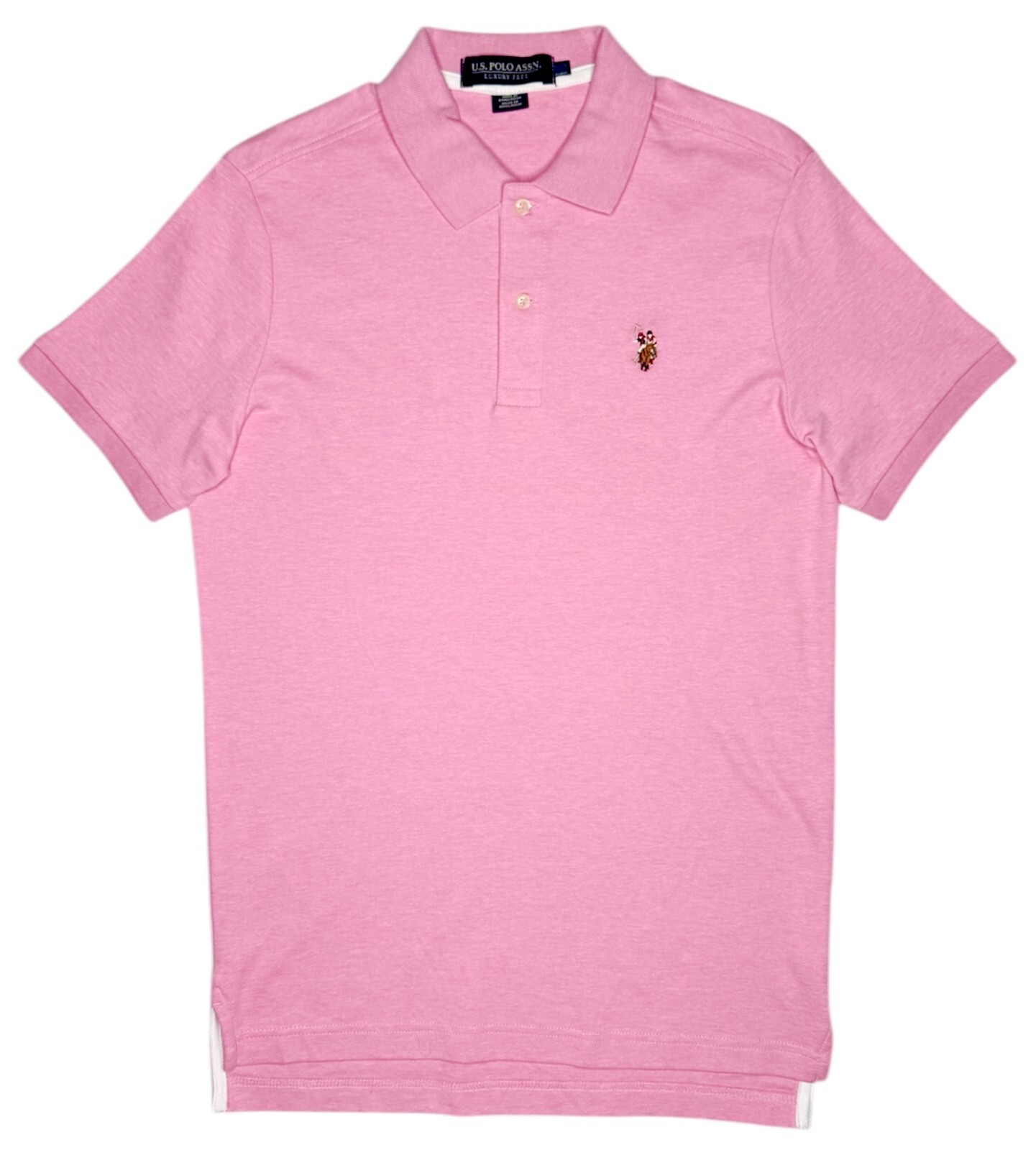 U.S. Polo Assn. #11680 NEW Men's Luxury Feel Interlock Polo Shirt U.S. Polo Assn. #11680 NEW Men's Luxury Feel Interlock Polo Shirt