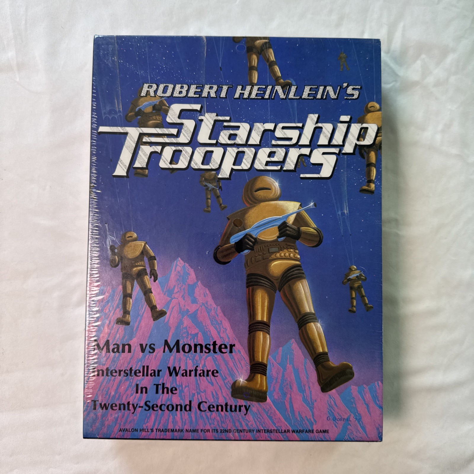 Avalon Hill Game Co Robert Heinlein's Starship Troopers Man Vs Monster Sealed NM