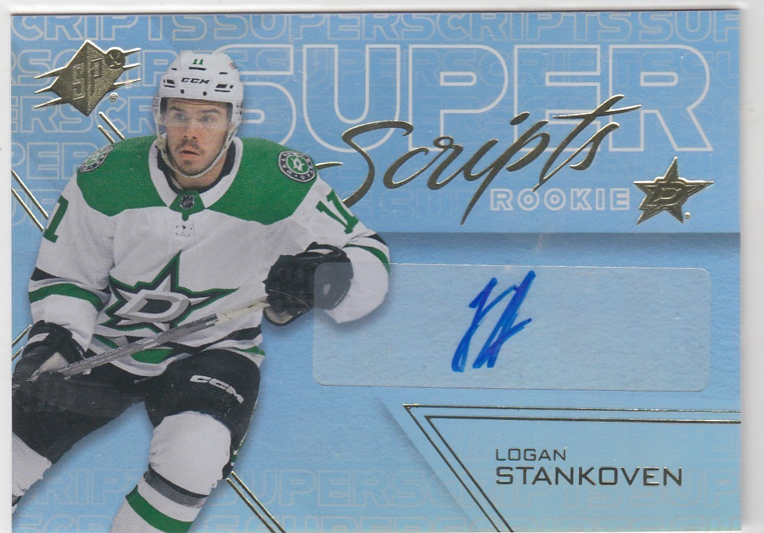 2024-25 SPx Superscripts Rookies Logan Stankoven #SSR-LS Auto Z5 2024-25 SPx Superscripts Rookies Logan Stankoven #SSR-LS Auto Z5
