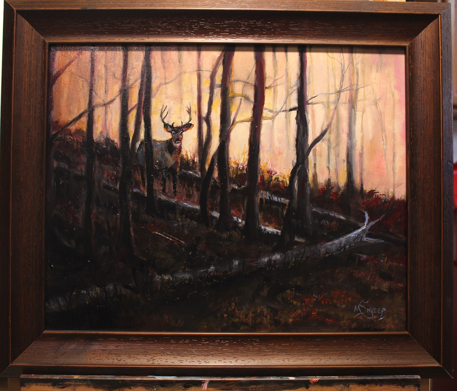 Western Impressionist Oil Painting 16 x20 \