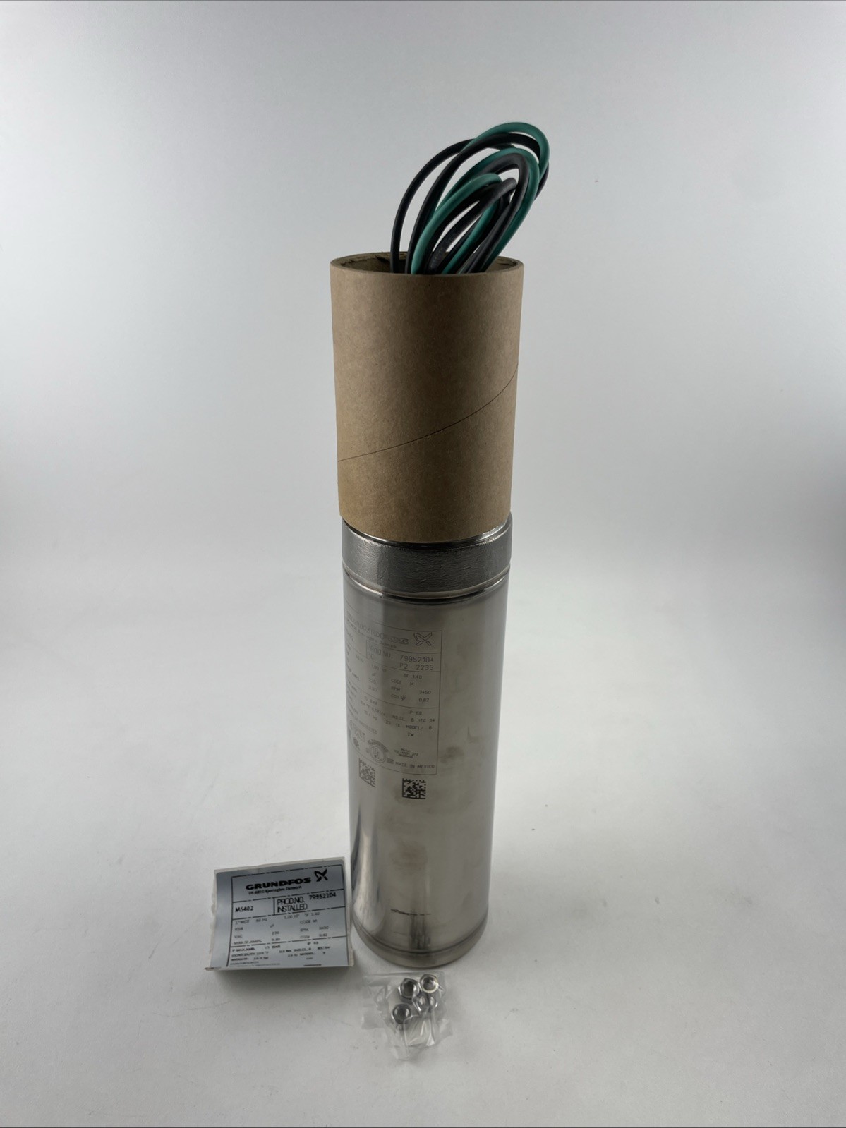 Grundfos MS402 96465620 Submersible Motor 1x230v/60Hz 1HP - 4\