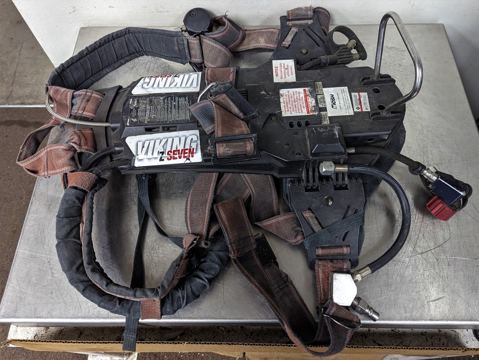 ISI VIKING Z SEVEN SCBA HARNESS AND CONSOLE [N3S3]