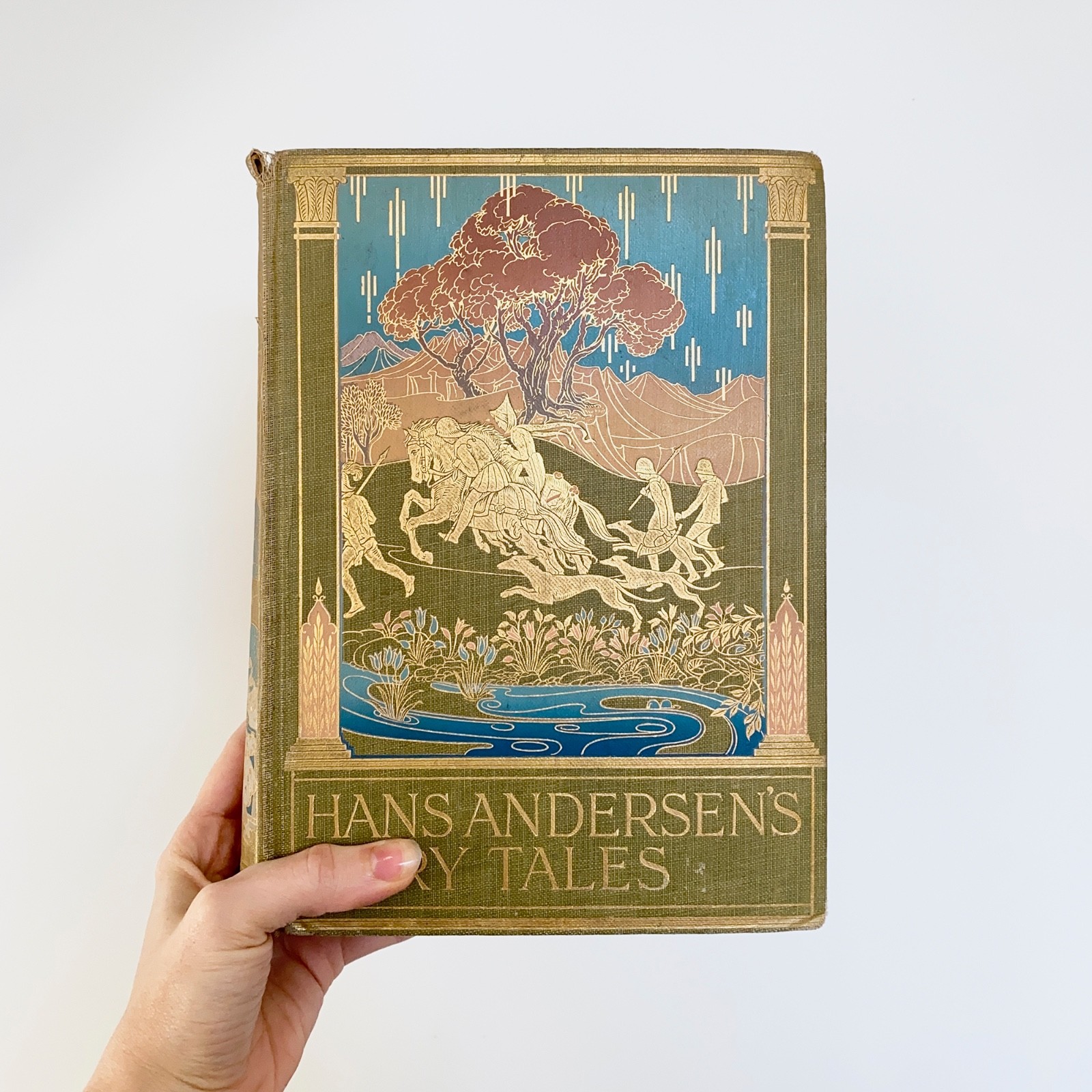 Antique Hans Andersen\'s Fairy Tales Gilt Book Rie Cramer Govey Humphrey Milford Antique Hans Andersen\'s Fairy Tales Gilt Book Rie Cramer Govey Humphrey Milford