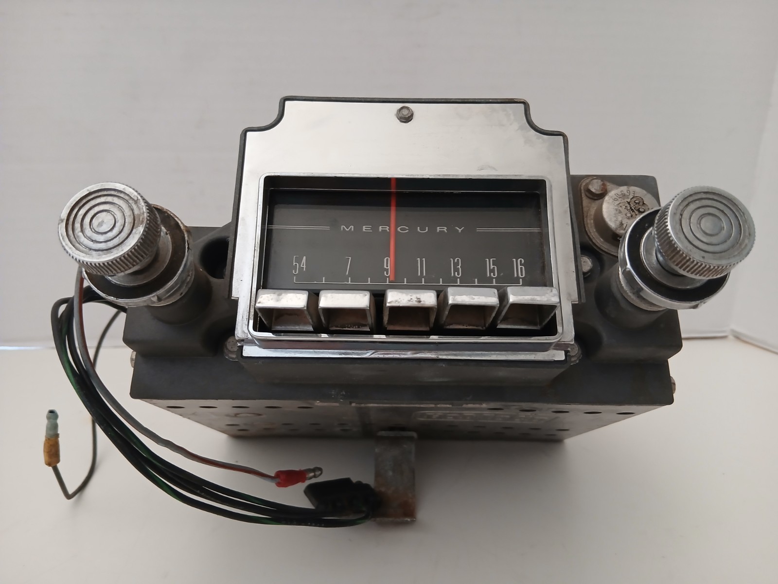 Vintage Mercury AM Car Radio - 1966 Comet 6TPG - FoMoCo - Untested 