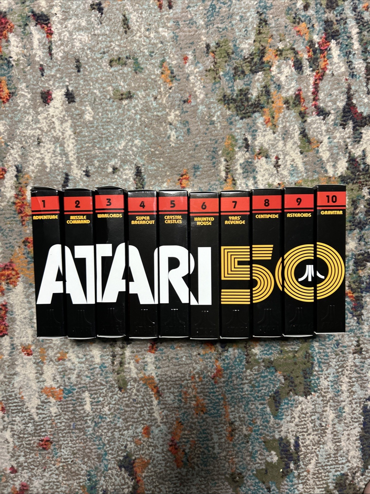2023 Atari XP 50th Anniversary Limited Edition Set of 10. Only 100 in Existence