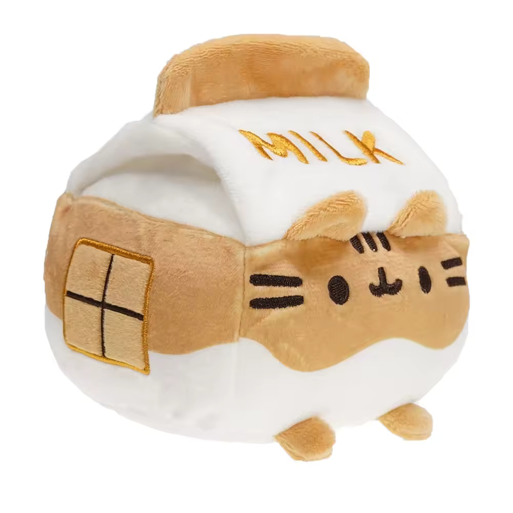 Pusheen Chocolate Milk Sip New plush Pusheen Kawaii Plush Toy Cake Cat Stuffed 