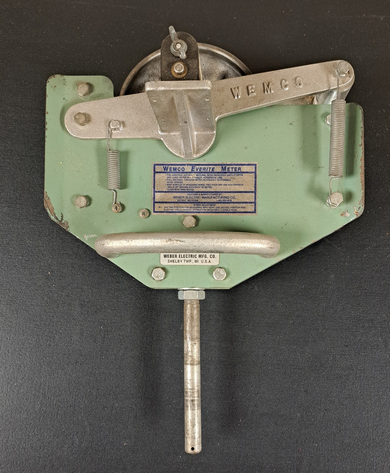 Weber Electric Manufacturing Co (Wemco) Everite  Meter Model 700RW