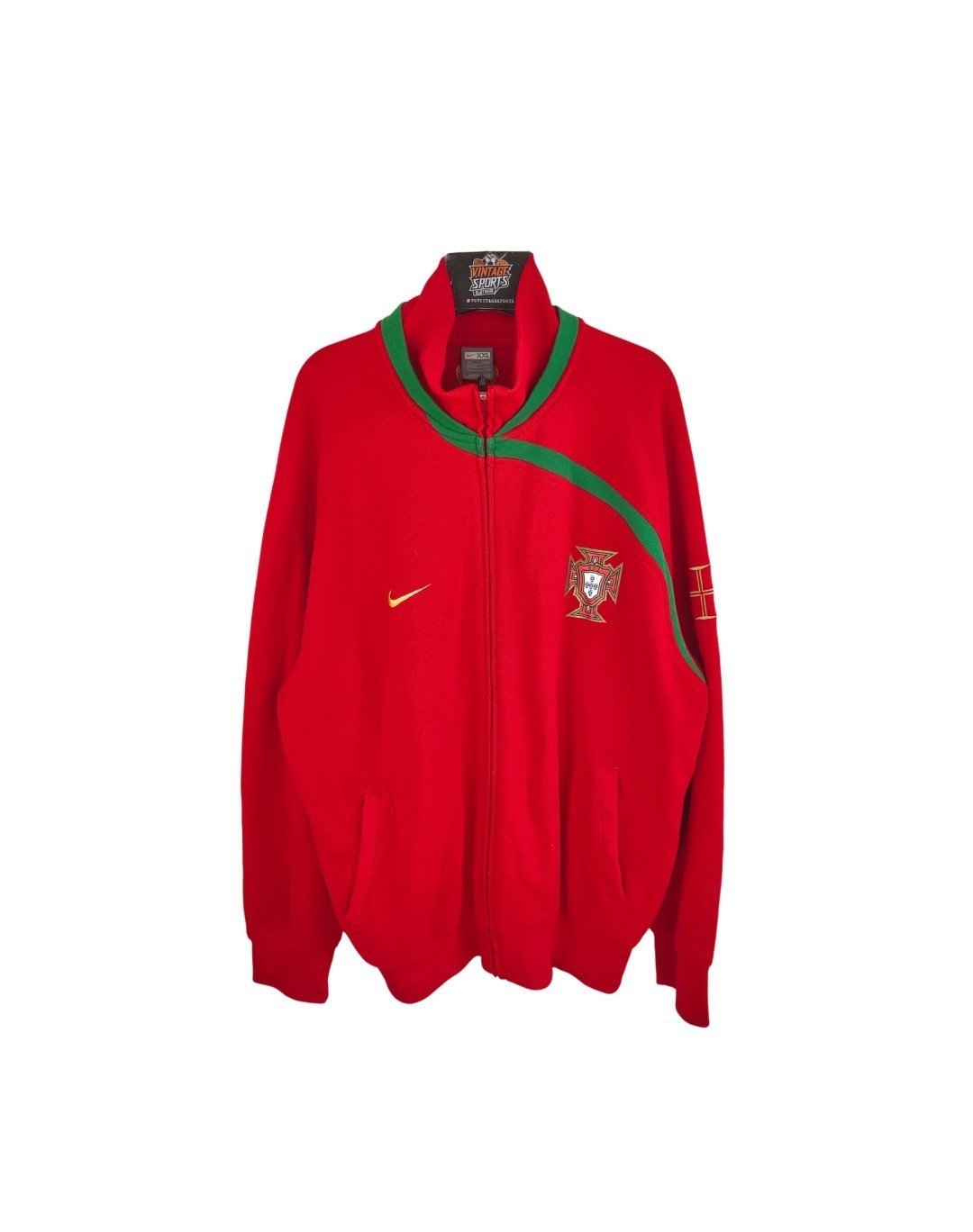 Portugal Football Track Top Jacket 2008 (XXL) Nike Casaco Jersey
