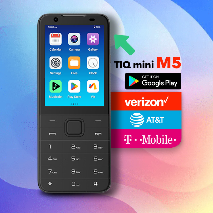 TIQ Mini M5 Android 13 Phone 3GB RAM 32GB 2.8 TIQ Mini M5 Android 13 Phone 3GB RAM 32GB 2.8