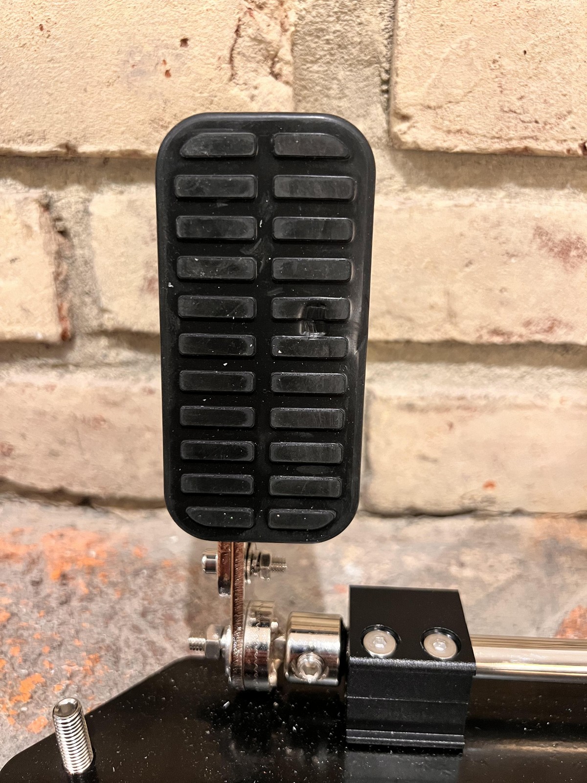 OceanicEcho Left Foot Accelerator Pedal OE-ZJTB-200 Adjustable Black Metal
