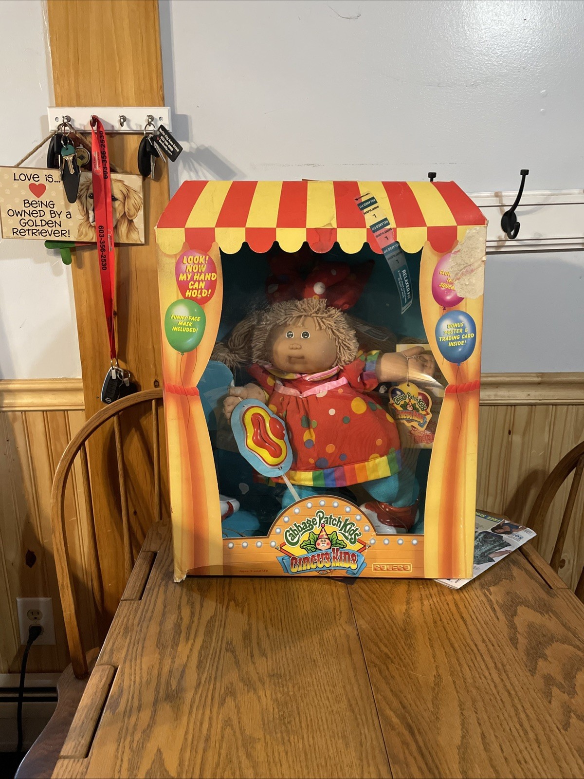 Vintage Cabbage Patch Kids Circus Kids  1985 with Birth Certificate