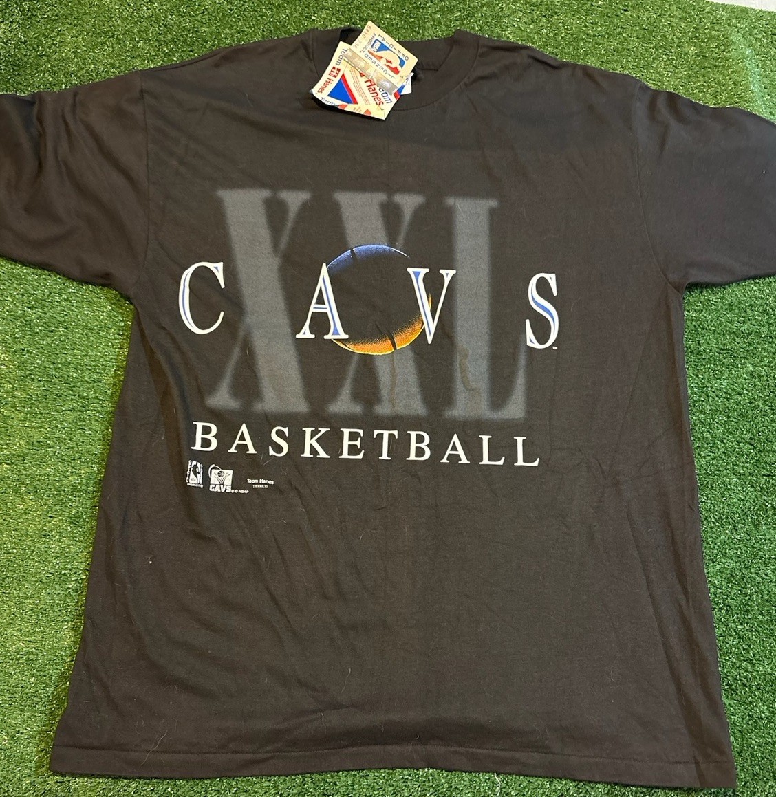 Vintage Cleveland Cavaliers shirt mens XL black basketball Hanes deadstock new Vintage Cleveland Cavaliers shirt mens XL black basketball Hanes deadstock new