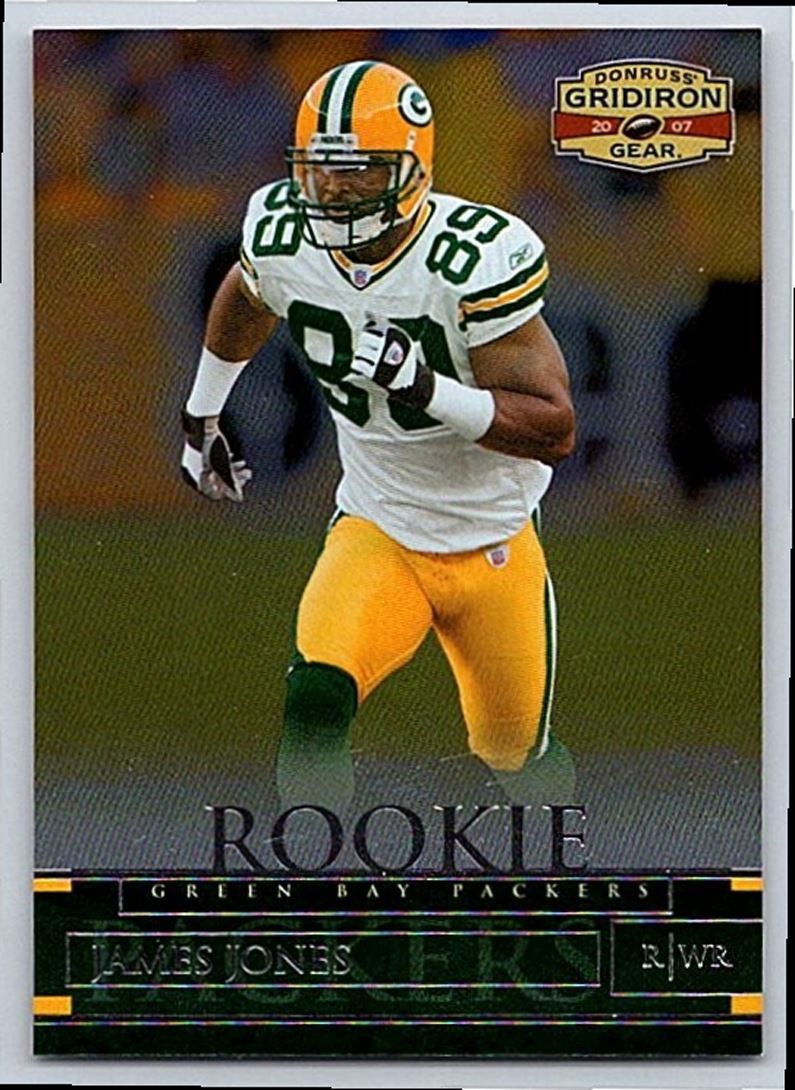 2007 Donruss Gridiron Gear  James Jones 144 568/599