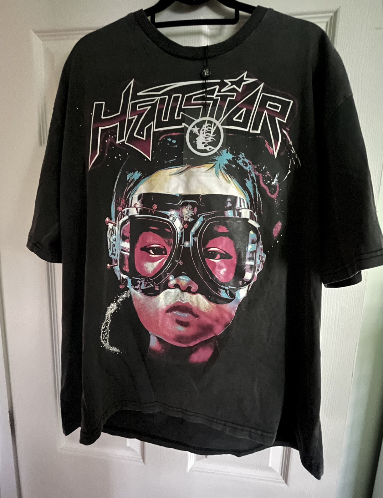 🔥Hellstar Goggles the Future Is Hellstar Men\'s T-Shirt SMALL (Ship Asap) 📦✈️ 🔥Hellstar Goggles the Future Is Hellstar Men\'s T-Shirt SMALL (Ship Asap) 📦✈️