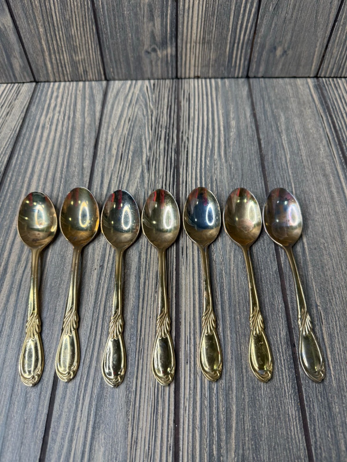 Vintage Stainless Steel Teaspoon Set Of 7 Vintage Stainless Steel Teaspoon Set Of 7
