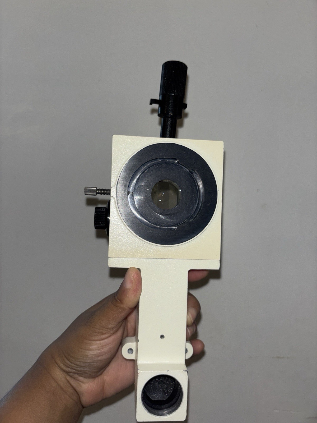 Portable Optical Viewer Doohickey With Alignment Cube (??)