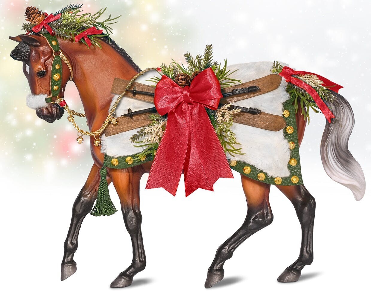 Breyer Horses Traditional Size 2024 Holiday Horse Apres Ski #700127