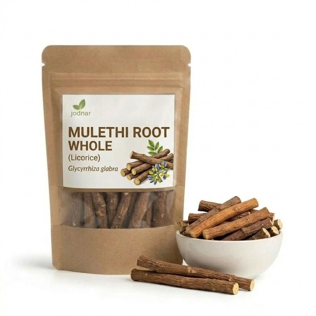 Mulethi Whole  Root Licorice Sticks Natural Yashtimadhu Glycyrrhiza Glabra