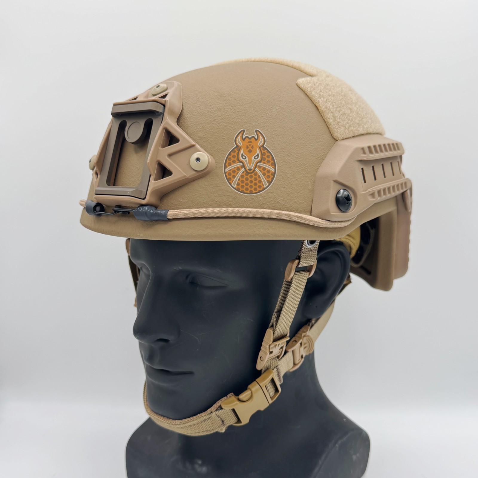 IRON ARMADILLO® Super High Cut Level 3A Ballistic Bulletproof Tactical Helmet IRON ARMADILLO® Super High Cut Level 3A Ballistic Bulletproof Tactical Helmet