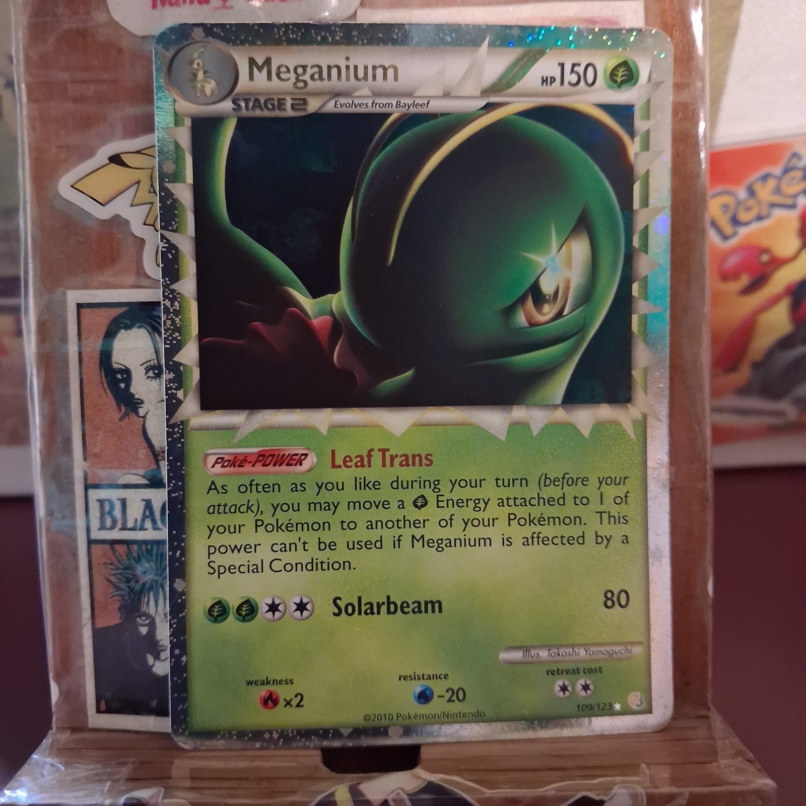 Meganium (Prime) 109/123 Heartgold & Soulsilver Holo Meganium (Prime) 109/123 Heartgold & Soulsilver Holo