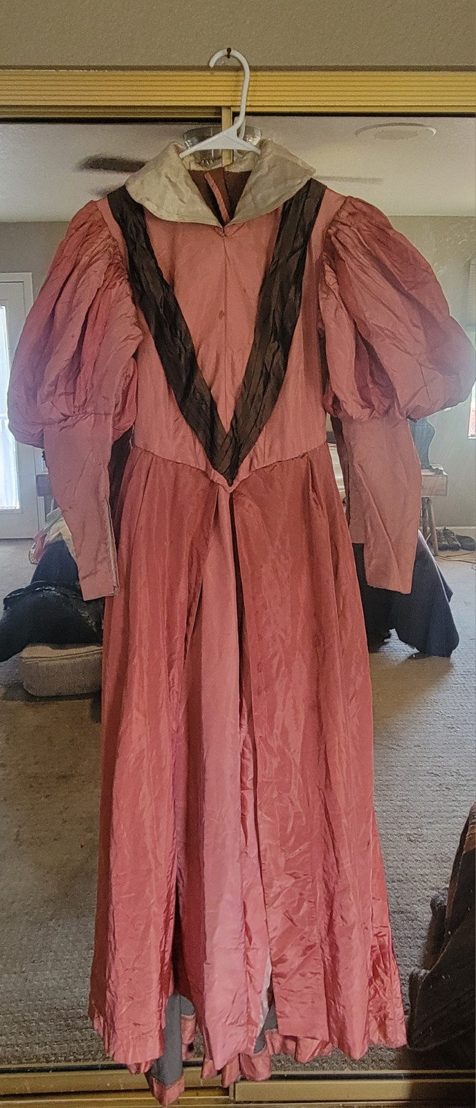 ANTIQUE METROPOLITAN OPERA NY STAGE WORN  DRESS  COSTUME HELENE PONS STUDIO RARE