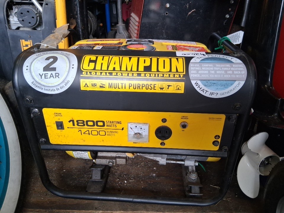 Champion 1800w Generator