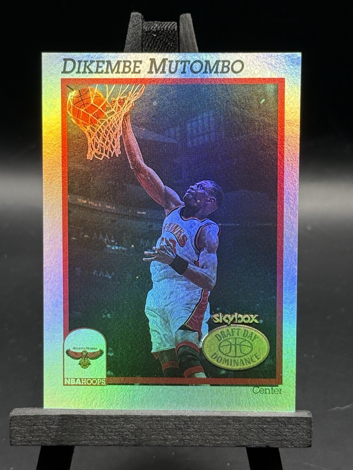 1999-00 Skybox NBA Hoops Decade Draft Day Dominance Dikembe Mutombo #3 DD /1989