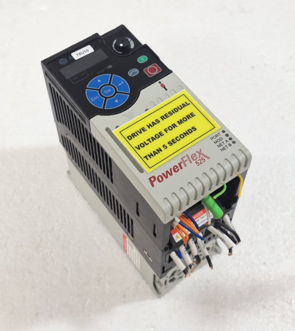 ALLEN BRADLEY | POWERFLEX 525 | 25B-D2P3N104 | AC DRIVE | TESTED OKAY, FASTSHIP