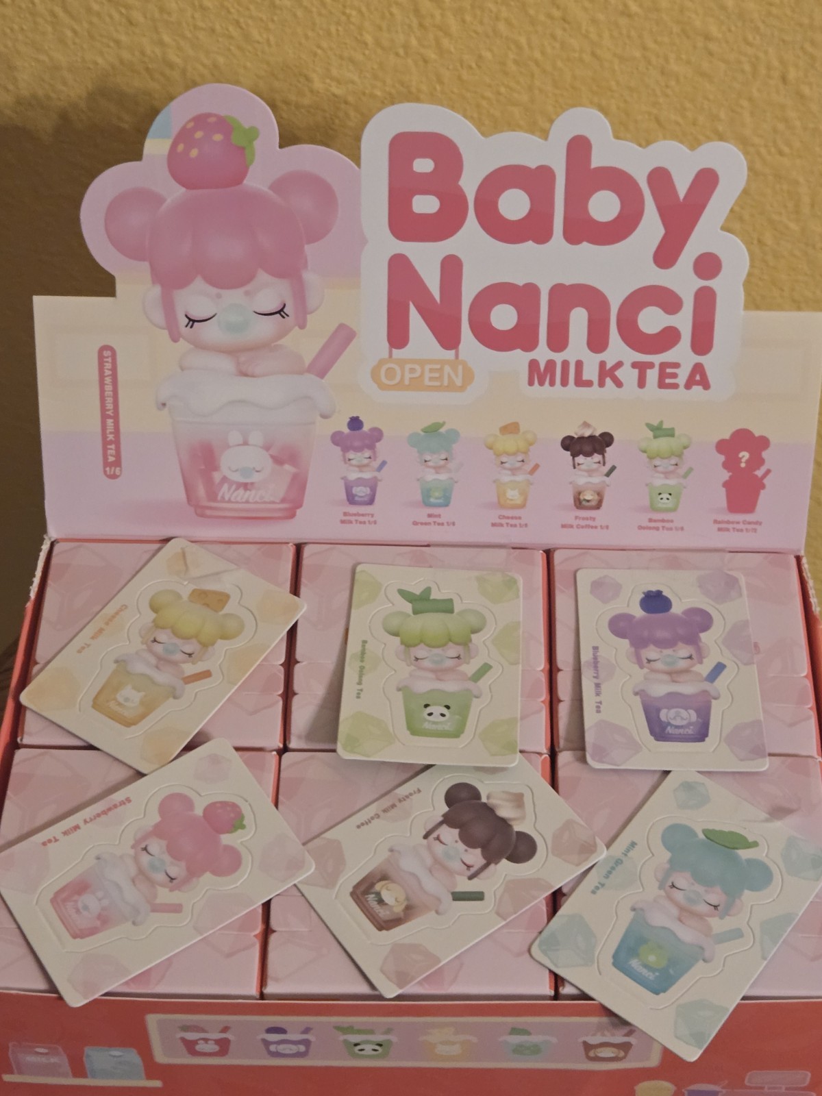 Rolife Baby Nanci Milk Tea Series Card Confirmed Set Of 6, No Duplicates