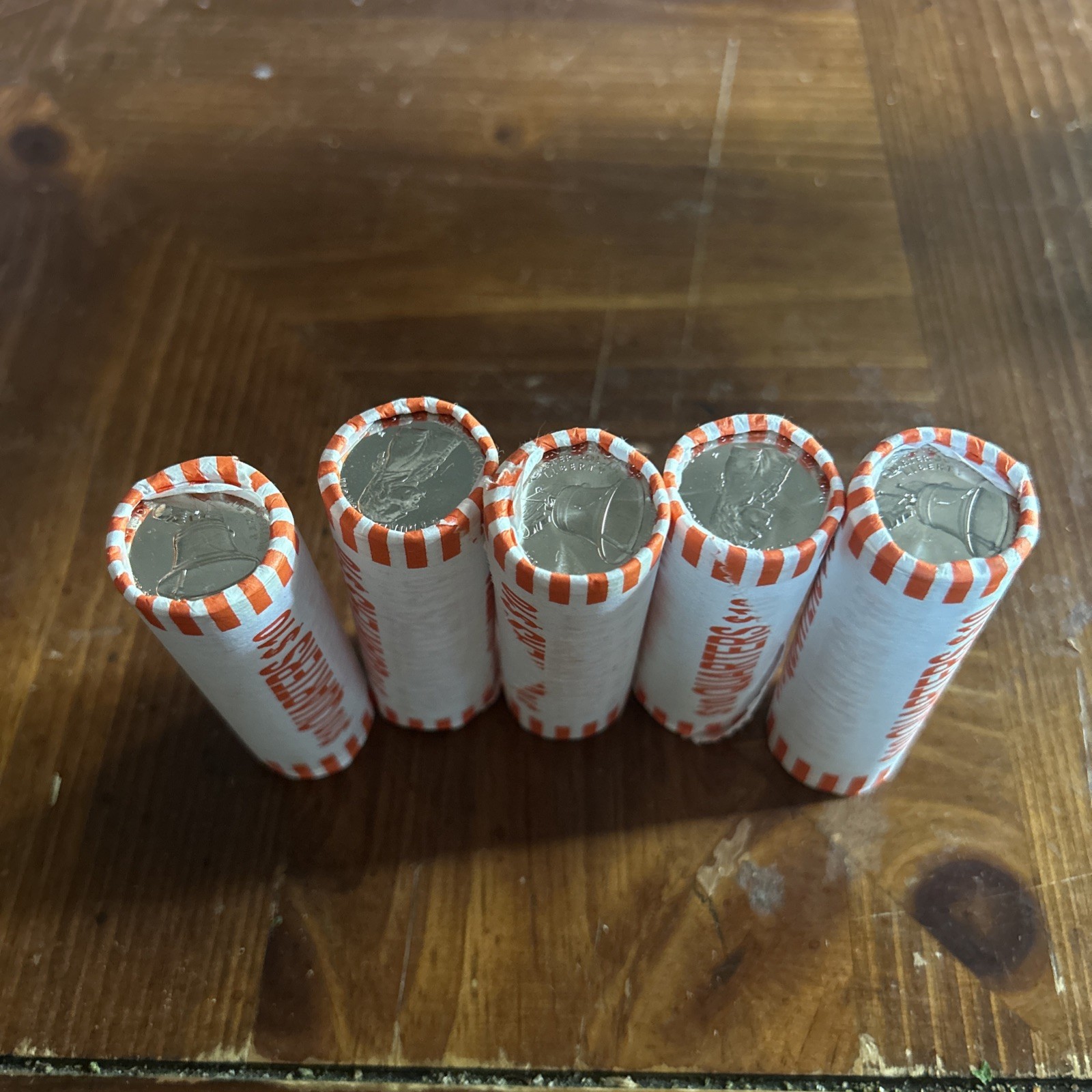 2026-D Lumis Wrapped Liberty Bell/ Declaration Of Independence  Quarters. 