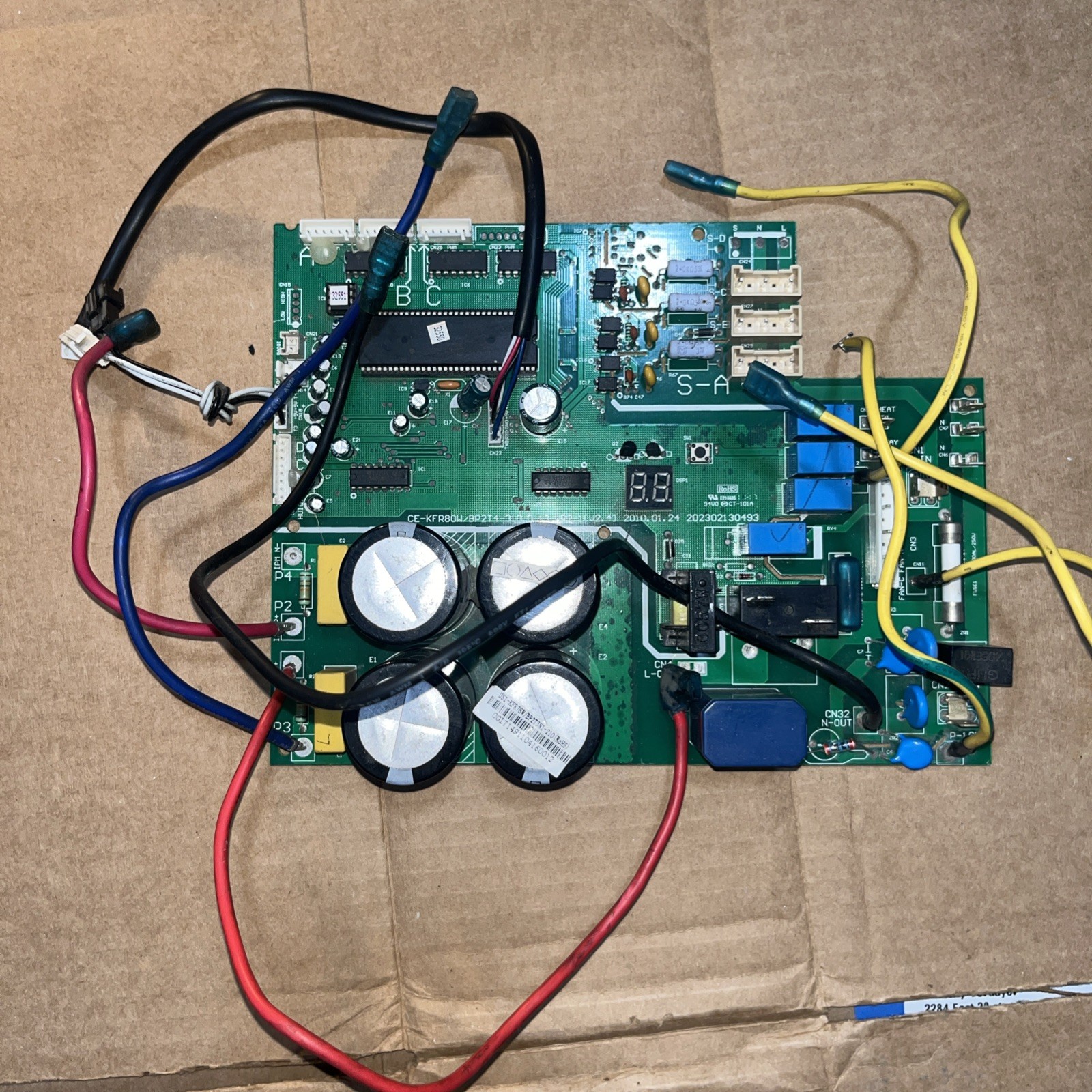 Midea 202302130493 Control Board CE-KFR80W/BP2T4-310.D.13.WP2-1 17122300000683 Midea 202302130493 Control Board CE-KFR80W/BP2T4-310.D.13.WP2-1 17122300000683