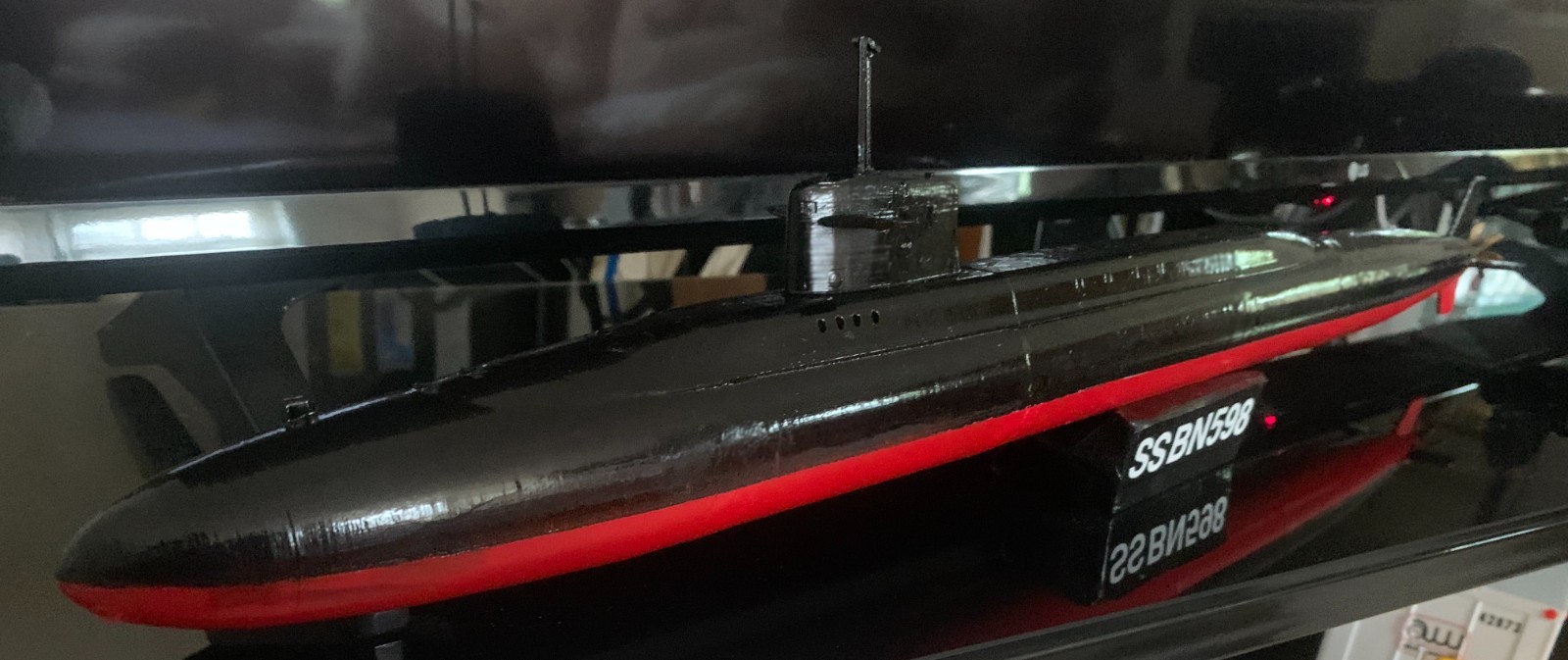 USS George Washington (SSBN-598) George Washington Class Submarine 1:200 scale