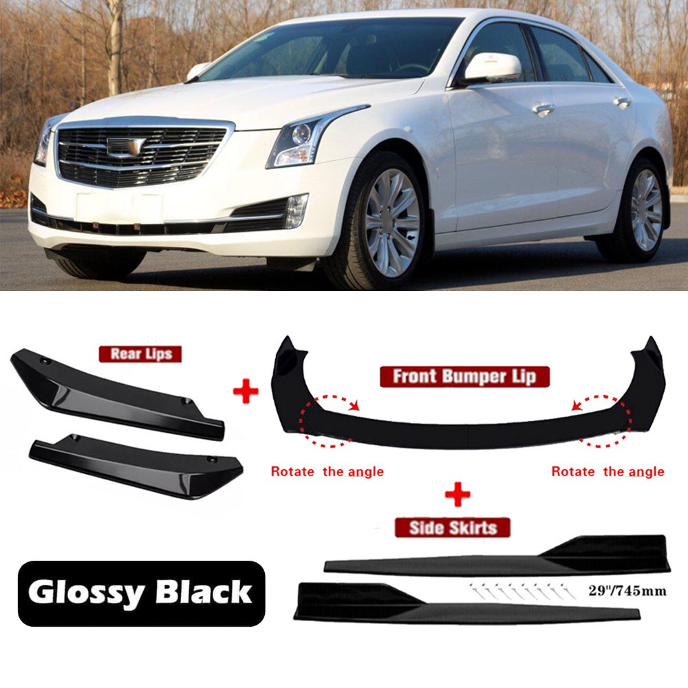 For Cadillac CTS ATS Front Bumper Lip Chin Spoiler+29\