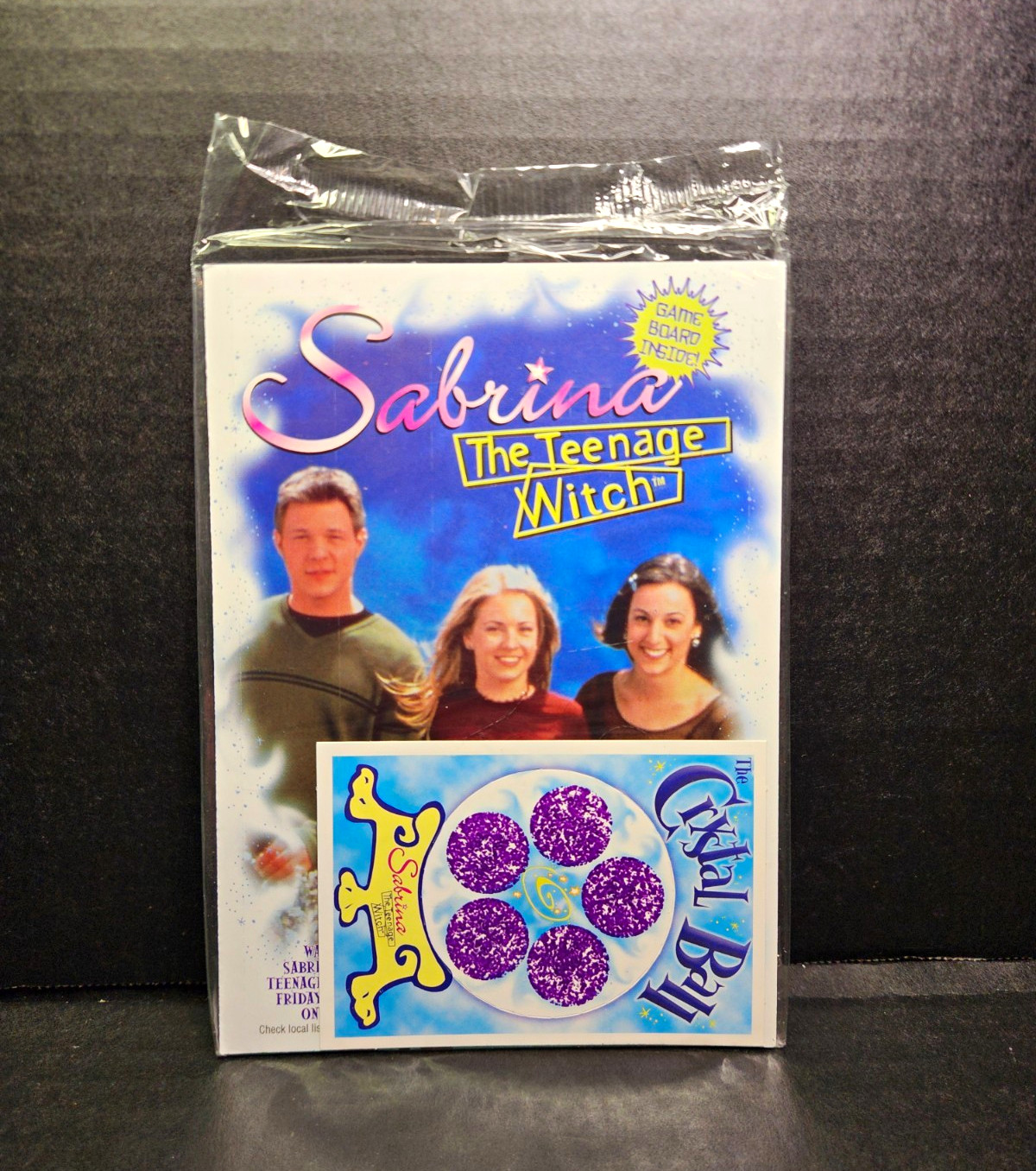 Pizza Hut Sabrina the Teenage Witch Kids Meal Bag Blue White Purple Pizza Hut Sabrina the Teenage Witch Kids Meal Bag Blue White Purple