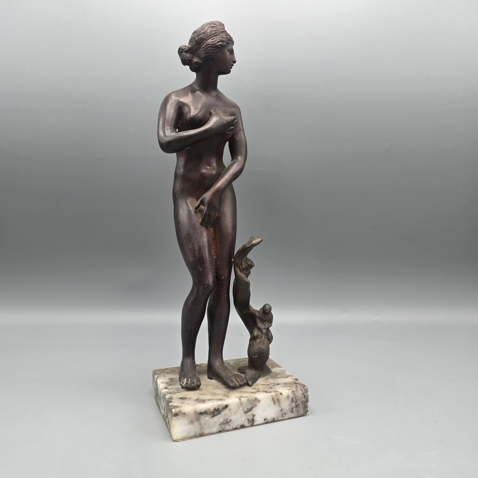 Antique Grand Tour Style Bronze of Venus de' Medici
