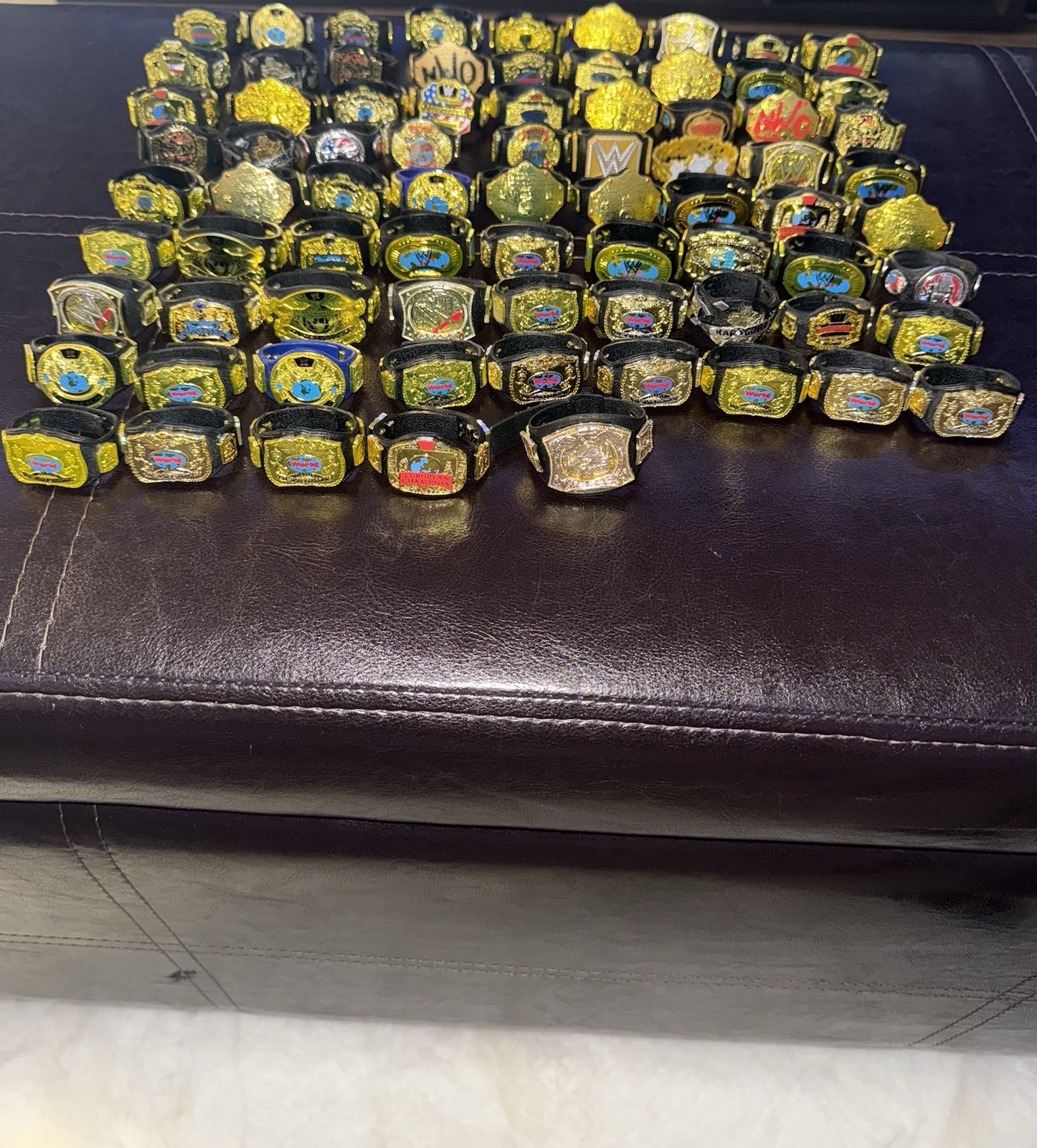 wwe mattel action figures HUGE BELT LOT 77 BELTS wwe mattel action figures HUGE BELT LOT 77 BELTS