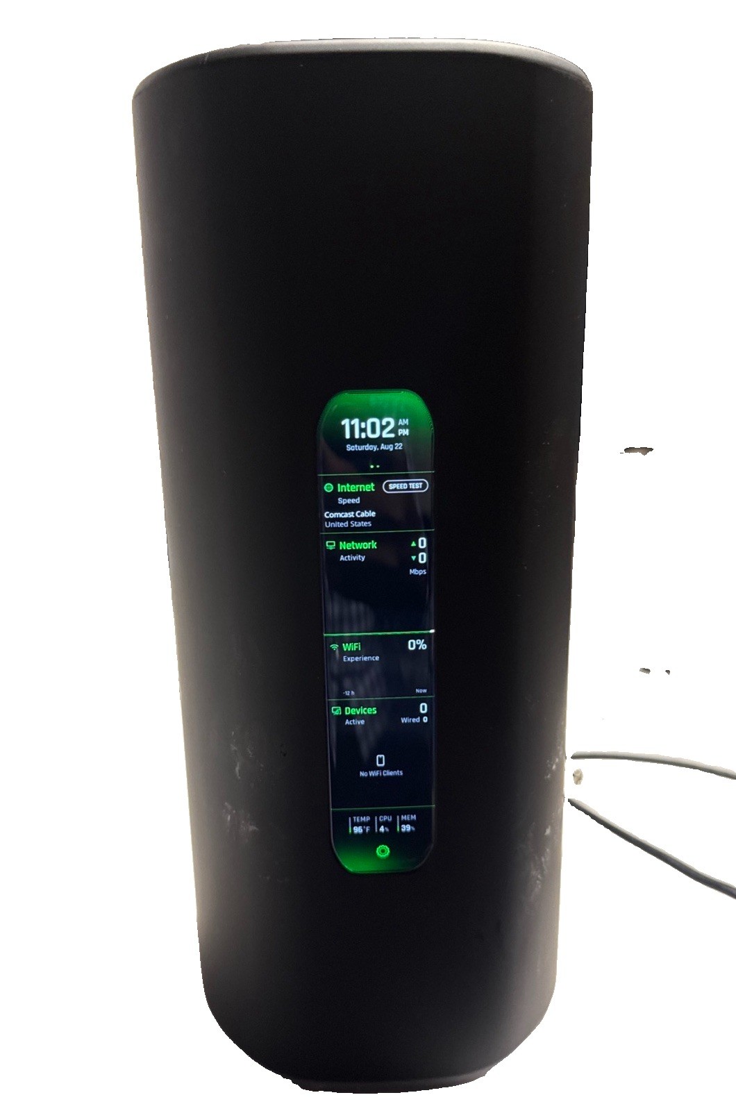 AmpliFi ALIEN AFI-ALN-R Tri-Band Wi–Fi 6 Router - Black-working/Tested AmpliFi ALIEN AFI-ALN-R Tri-Band Wi–Fi 6 Router - Black-working/Tested